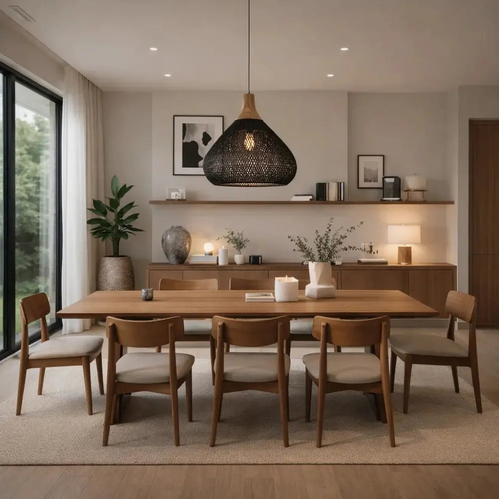 Suspension Luminaire Rotin - Halo Tressé Bohème