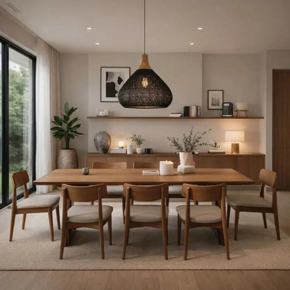 Suspension Luminaire Rotin - Halo Tressé Bohème