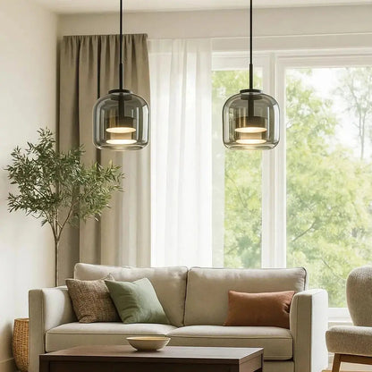 Suspension Luminaire Verre - Éclat Raffiné