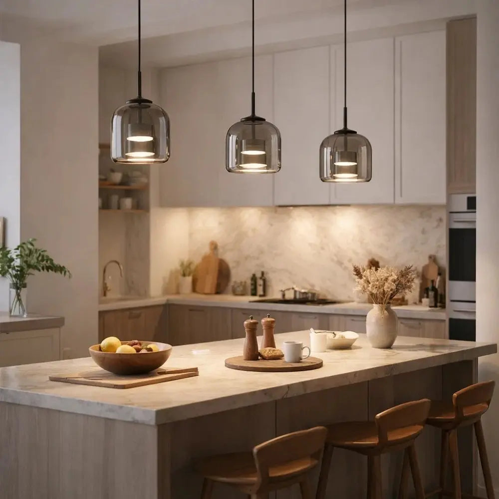 Suspension Luminaire Verre - Éclat Raffiné
