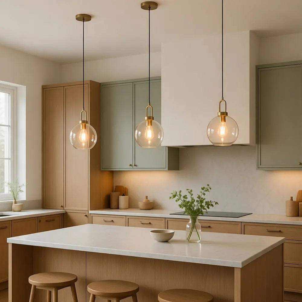 Suspension Luminaire Verre - Équilibre Moderne