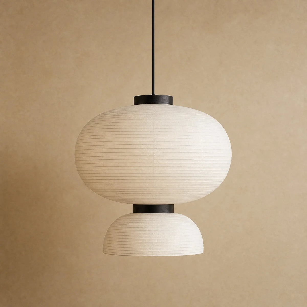 Suspension Papier de Riz - Équilibre Wabi Sabi