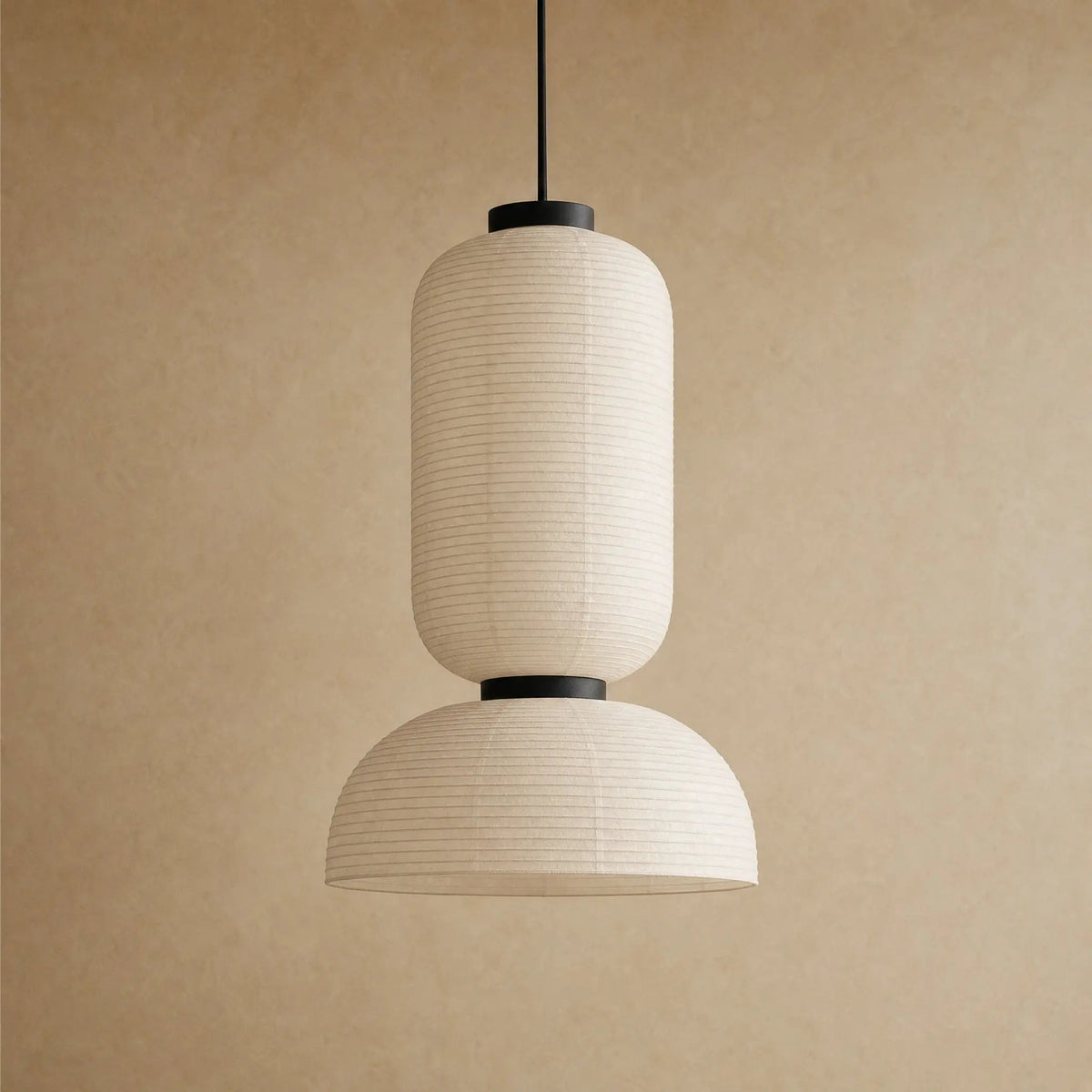Suspension Papier de Riz - Équilibre Wabi Sabi