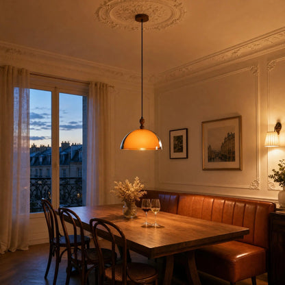 Suspension Salle à Manger - Noyer Rétro