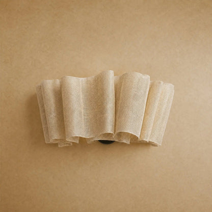 Suspension en Tissu - Voile Plissé Wabi Sabi