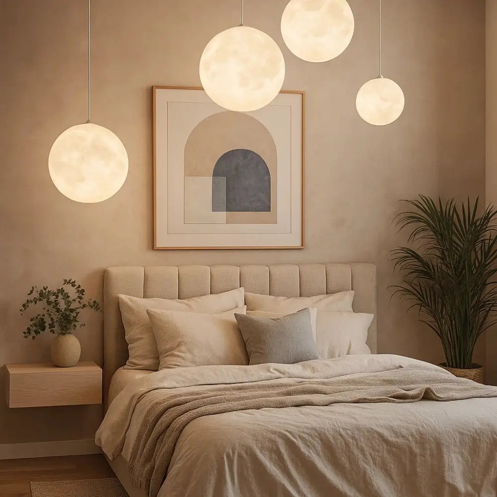 Suspension Luminaire Boule - Pleine Lune