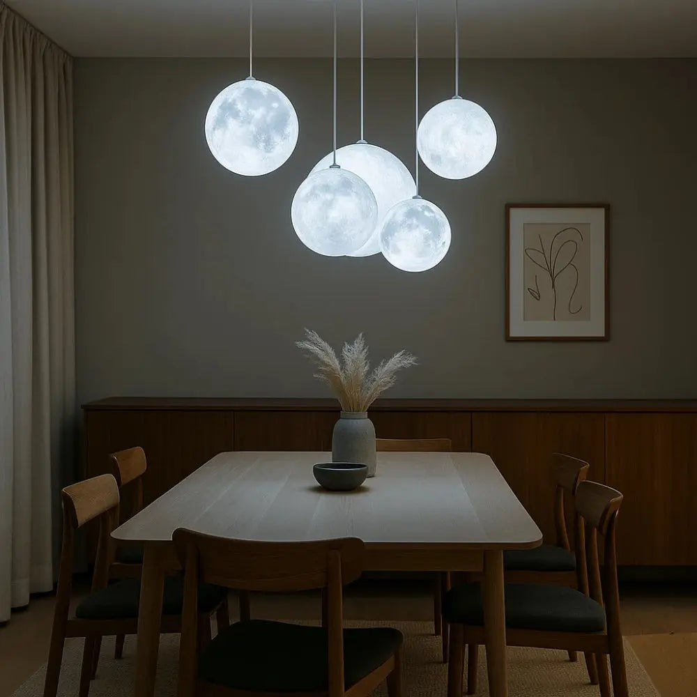 Suspension Luminaire Boule - Pleine Lune