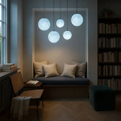 Suspension Luminaire Boule - Pleine Lune