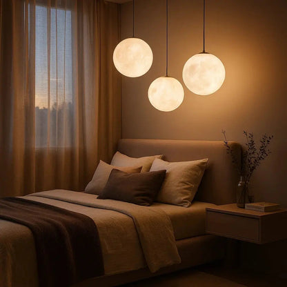 Suspension Luminaire Boule - Pleine Lune