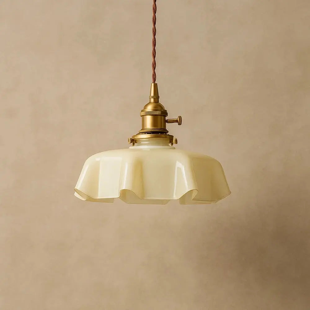 Suspension Laiton - Éclat Rétro