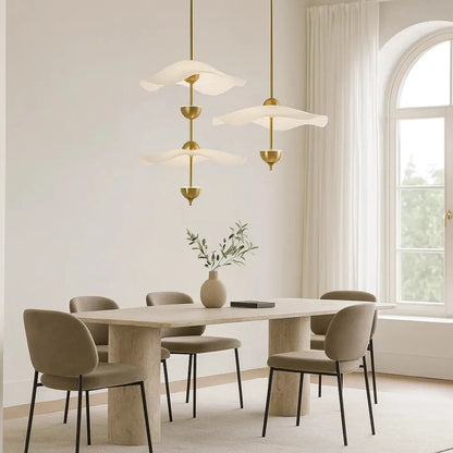 Luminaire Suspension Design Italien - Pétales Lotus Aériens