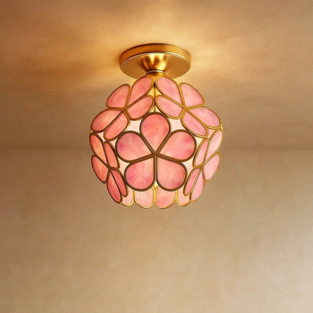 Luminaire Plafonnier Verre - Lueur Élégante