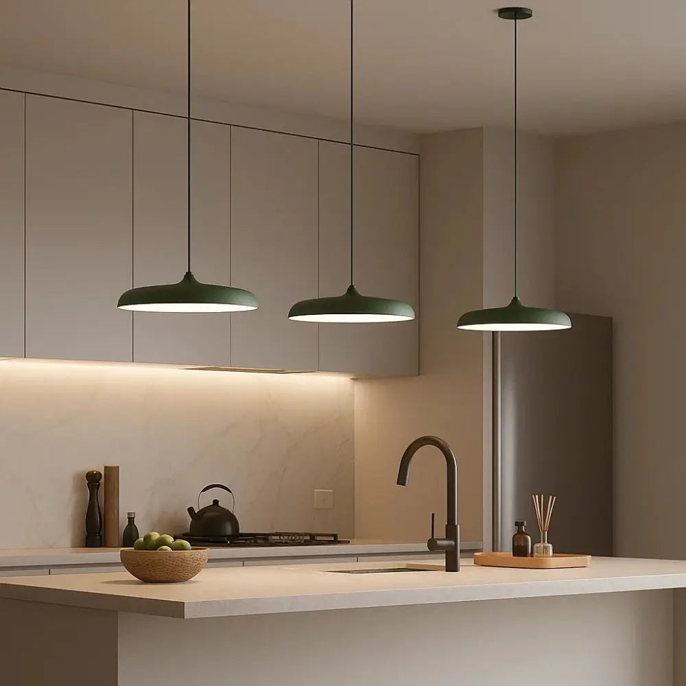 Luminaire Suspension Industriel - Coupole Métal Vintage