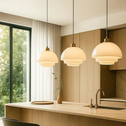 Suspension en Verre - Style Scandinave