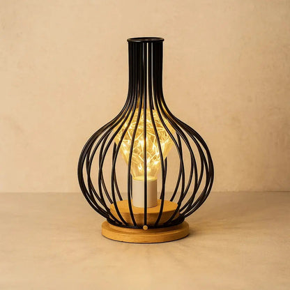 Lampe Fer Forgé - La Lumière Sauvage