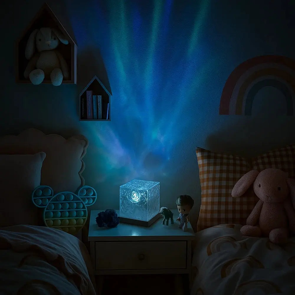Lampe de Chevet - Aurore Boréal