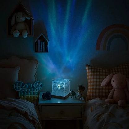 Lampe de Chevet - Aurore Boréal