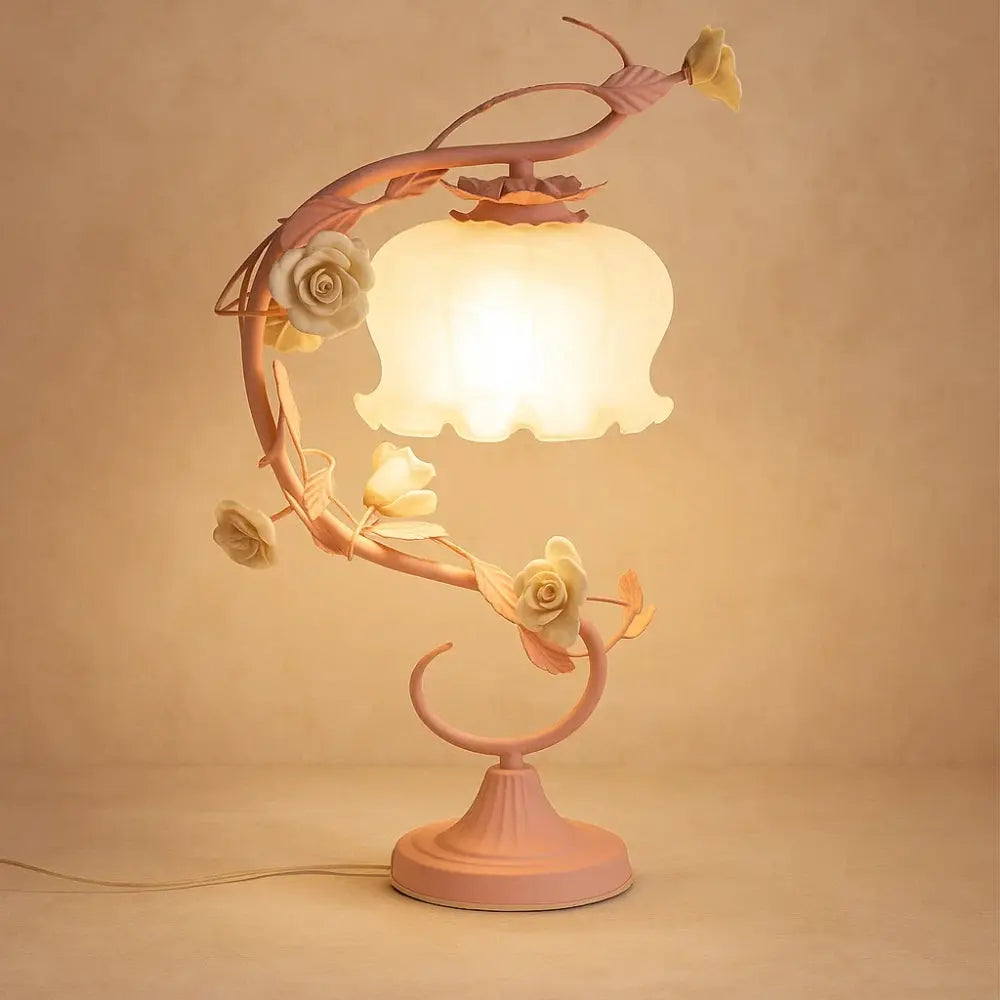 Lampe de Table - Charme Floral