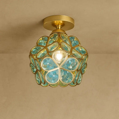 Luminaire Plafonnier Verre - Lueur Élégante