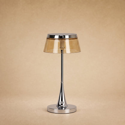 Lampe Rechargeable - Couronne Chromée Tactile