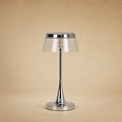 Lampe Rechargeable - Couronne Chromée Tactile