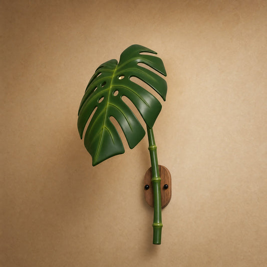 Luminaire Extérieur Mural - Grande Feuille De Monstera