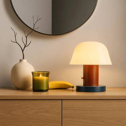 Lampe Champignon Design - Éclat Doux
