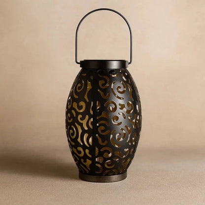 Lampe Extérieure Solaire - Éclat Sculpté