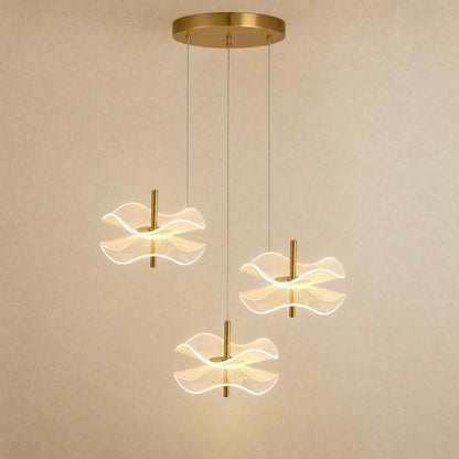 Suspension Fleur - Nénuphars De Lumière