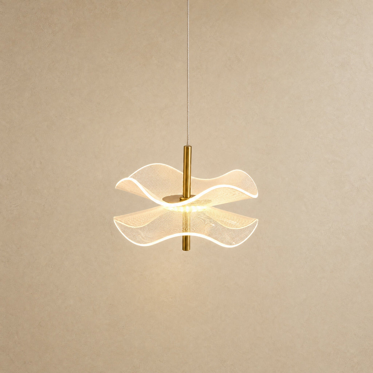 Suspension Fleur - Nénuphars De Lumière