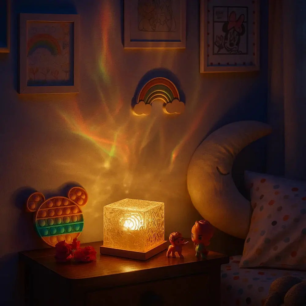 Lampe de Chevet - Aurore Boréal
